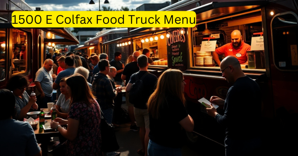 1500 E Colfax Food Truck Menu